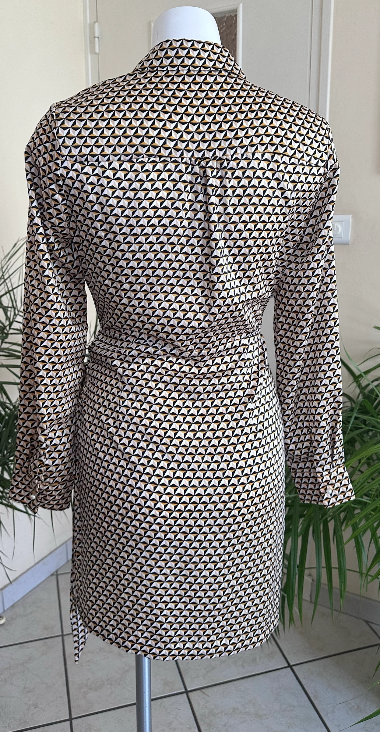 Vestido cache-cœur estampado NOVO Grain de Malice – Tamanho 36 – photo 11